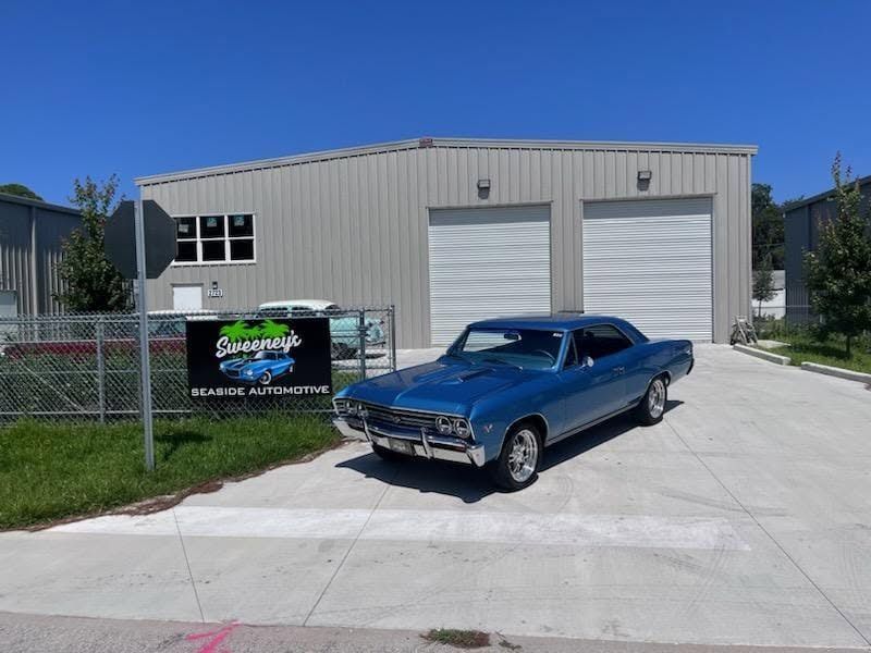 Hot rod project vehicle at Sweeney's Seaside Automotive in Edgewater, FL — project 12