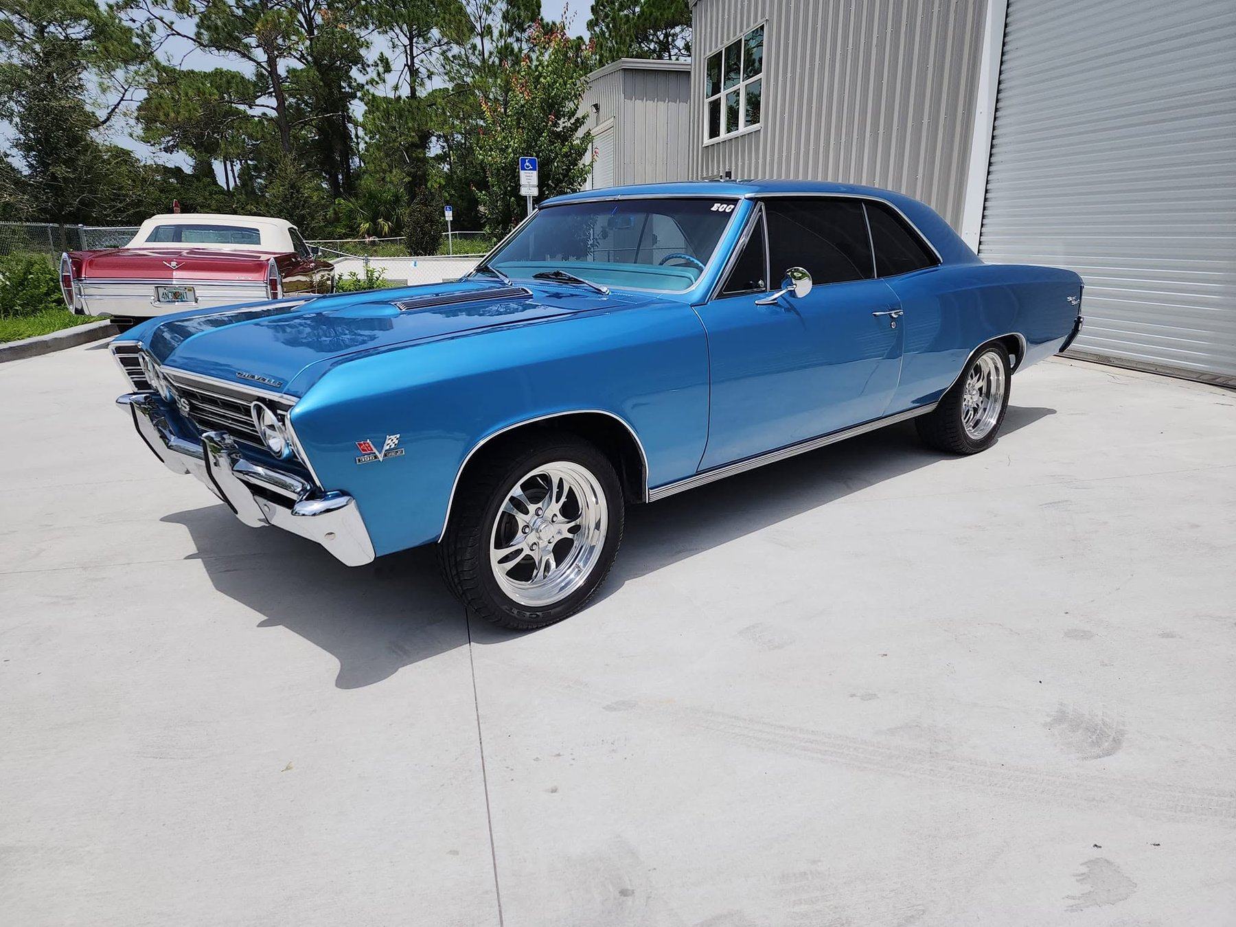 Custom muscle car build in progress at Sweeney's Seaside Automotive — project 13