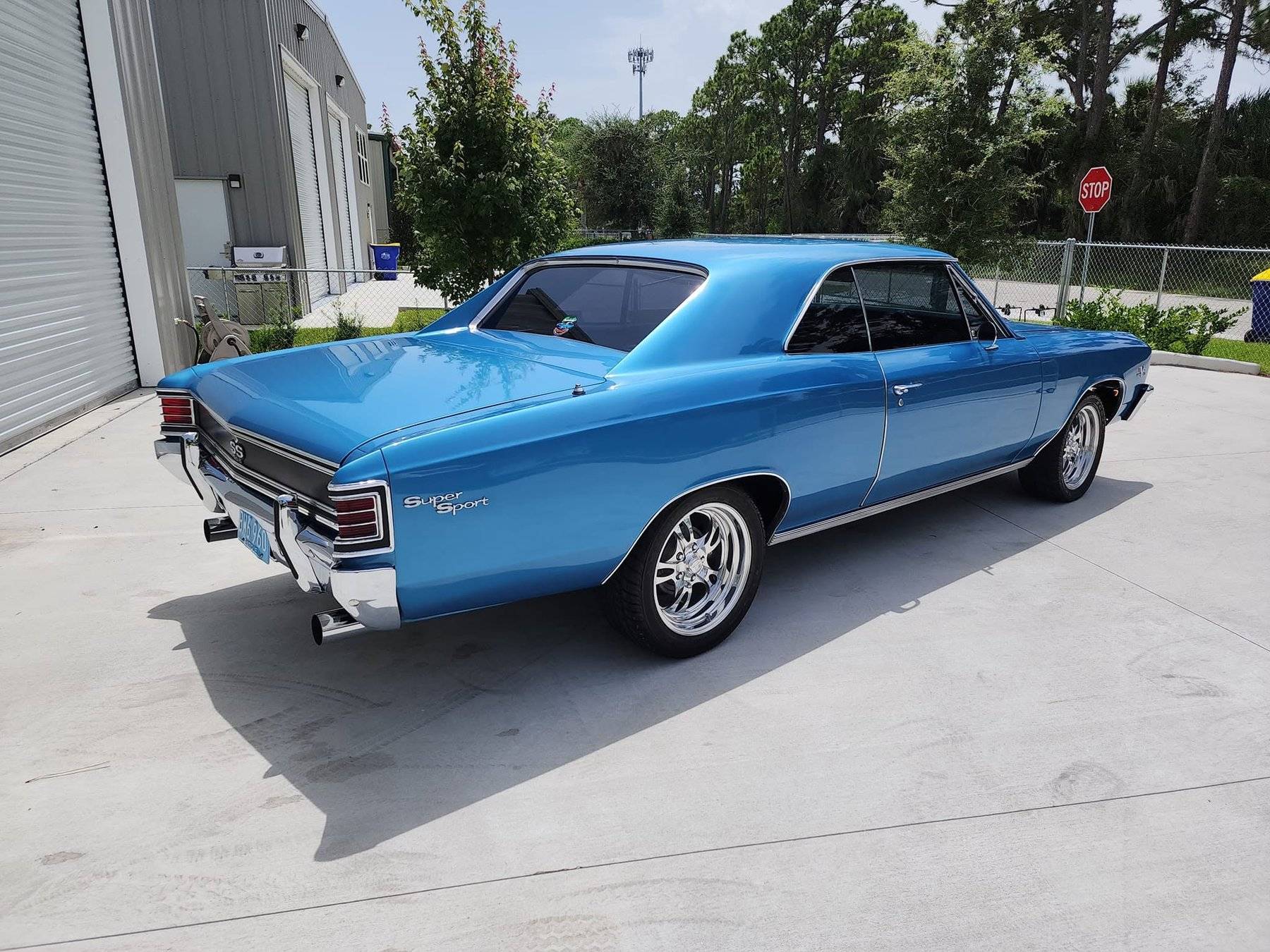 Custom muscle car build in progress at Sweeney's Seaside Automotive — project 25