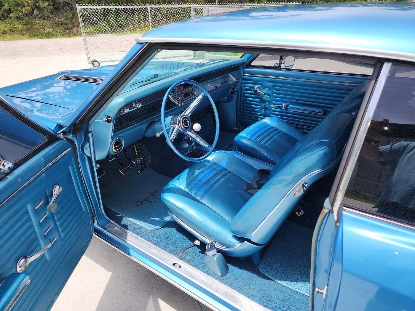 Custom body work on a classic muscle car at Sweeney's Seaside Automotive — project 29