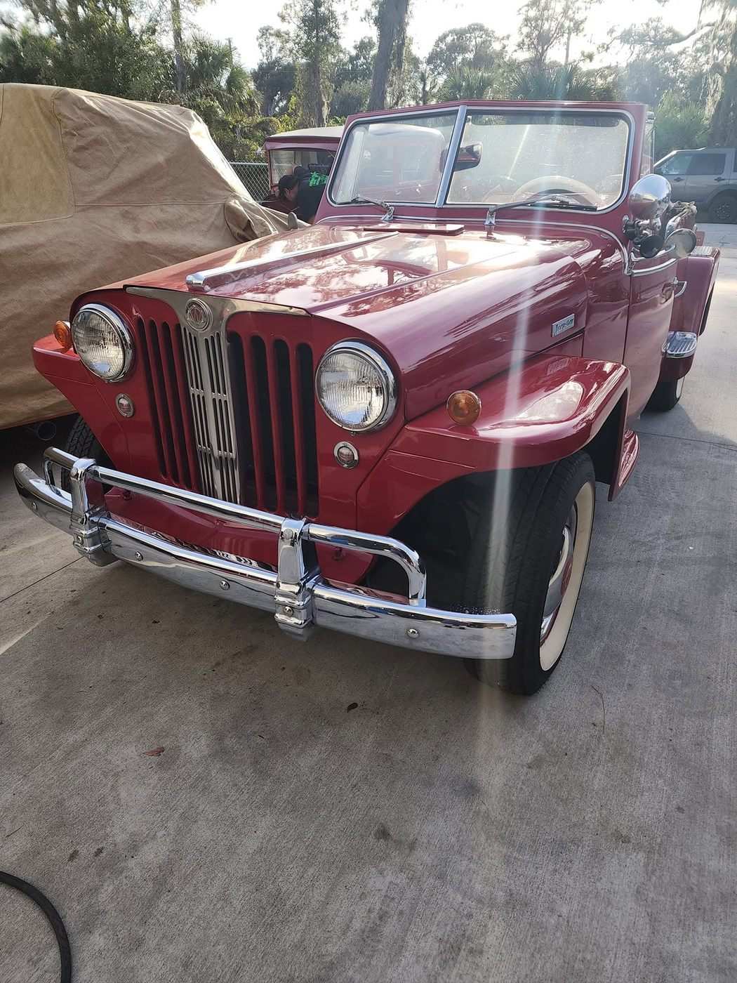 Classic car interior and trim detail at Sweeney's Seaside Automotive — project 33