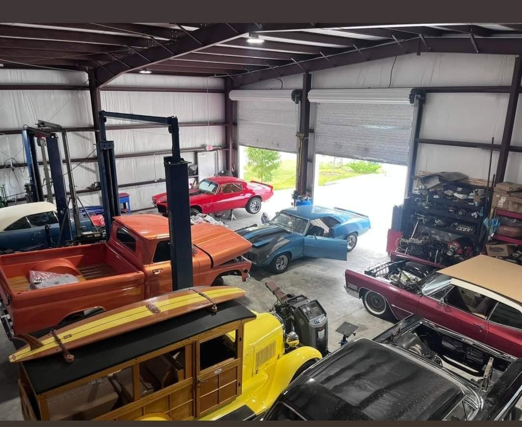 Hot rod project vehicle at Sweeney's Seaside Automotive in Edgewater, FL — project 72