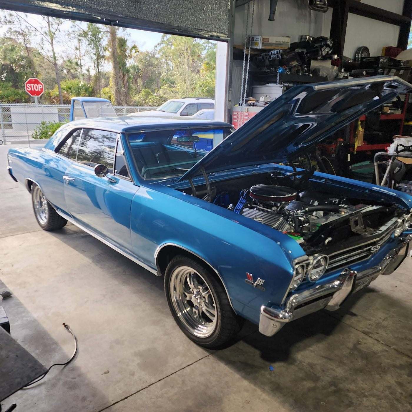 Hot rod custom fabrication work by Sweeney's Seaside Automotive — project 75