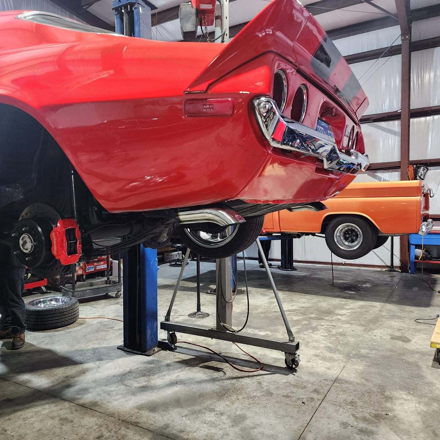 Hot rod project vehicle at Sweeney's Seaside Automotive in Edgewater, FL — project 96