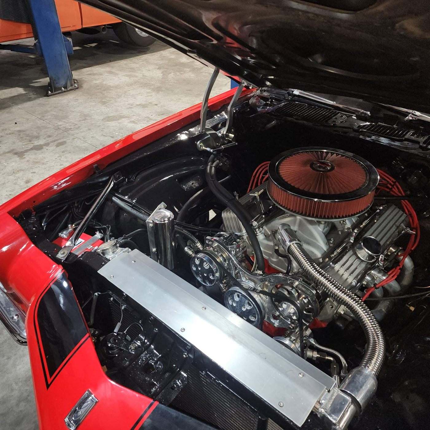 High-performance build detail shot from Sweeney's Seaside Automotive — project 100